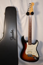 Load image into Gallery viewer, Fender 50th Anniversary American Deluxe HSS Stratocaster Sunburst with case LSR Roller Nut - Locking Machines - S1 Switching 2004

