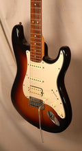 Load image into Gallery viewer, Fender 50th Anniversary American Deluxe HSS Stratocaster Sunburst with case LSR Roller Nut - Locking Machines - S1 Switching 2004
