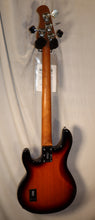 Load image into Gallery viewer, Sterling by MusicMan StingRay Spalted Maple 3-Color Sunburst 4-string electric bass ST-RAY34SM-3TS-R2 used Recently Setup for Optimal Playability
