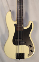 Load image into Gallery viewer, Schecter P-5 Ivory P-Style 5-String Electric Bass Alder Body Rosewood Fingerboard used
