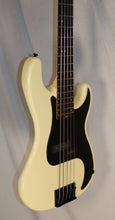 Load image into Gallery viewer, Schecter P-5 Ivory P-Style 5-String Electric Bass Alder Body Rosewood Fingerboard used

