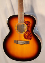 Load image into Gallery viewer, Guild F-2512E Deluxe Antique Burst 12-string Acoustic Electric Store Demo / Open Box

