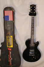 Load image into Gallery viewer, Gibson Les Paul GK-55 Active Moog Electronics Black electric guitar with case 1980 Norlin Era Gibson Kalamazoo
