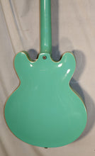 Load image into Gallery viewer, Epiphone Riviera Turquoise Finish Frequensator Tailpiece Semi-Hollow Body Electric Guitar with TKL hard case 1997 Made in Korea Peerless Factory
