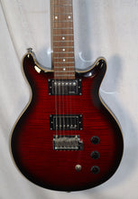 Load image into Gallery viewer, Hamer Model SATFW/DCB Archtop Dark Cherry Burst electric guitar used
