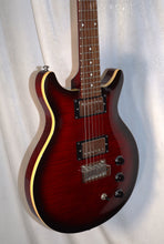 Load image into Gallery viewer, Hamer Model SATFW/DCB Archtop Dark Cherry Burst electric guitar used
