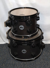 Load image into Gallery viewer, DW Collector's Series 5 Piece Shell Pack 24/16/14/9/8 Matte Black Satin Finish used LOCAL PICKUP

