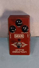 Load image into Gallery viewer, MXR M69 Prime Distortion Red guitar effect pedal used
