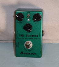 Load image into Gallery viewer, Demon Overdrive Pro Tubescreamer TS800 + TS9 guitar effect pedal used
