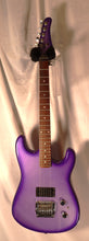 Load image into Gallery viewer, Hohner Professional ST Metal Purple Burst Locking Tremolo electric guitar used
