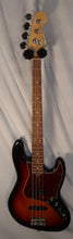Load image into Gallery viewer, Fender American Standard Jazz Bass Rosewood 3-Tone Sunburst with gig bag 2010
