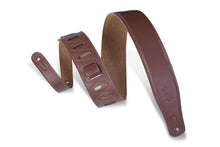 Load image into Gallery viewer, Levy&#39;s M26GF-BRN 2 1/2″ Wide Brown Garment Leather Guitar Strap
