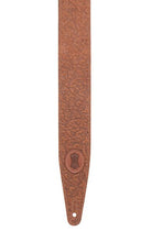Load image into Gallery viewer, Levy&#39;s M317FCL-BRN 2.5″ Brown Florentine Leather Guitar Strap
