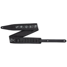 Load image into Gallery viewer, Levy&#39;s MG317ZE-BLK 2.5″ Black Garment Leather Guitar Strap
