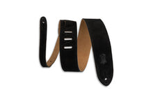 Load image into Gallery viewer, Levy’s MS12-Blk 2″ Wide Suede Guitar Strap In Black
