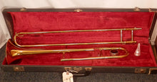 Load image into Gallery viewer, King Cleveland 605 trombone with case and mouthpiece used Recently Serviced for Sale
