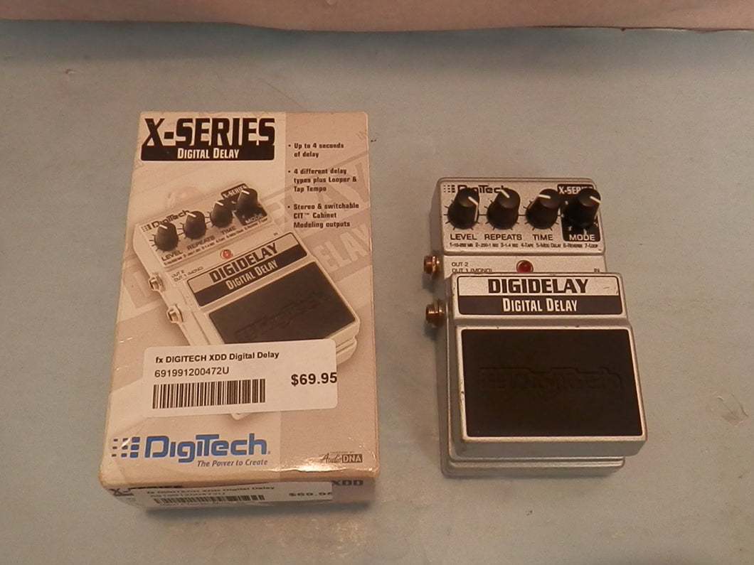 DigiTech XDD X Series Digital Delay used