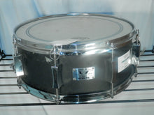 Load image into Gallery viewer, Pork Pie Little Squealer Matte Black 14&quot; Snare Drum used
