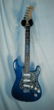 Load image into Gallery viewer, Fender USA Highway 1 Straocaster Sapphire Blue Transparent Satin Acrylic Lacquer Fnish Rosewood Fingerboard 2002 used Strat
