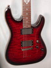 Load image into Gallery viewer, Schecter Diamond Series Hellraiser DLX Blood Red electric guitar used
