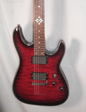 Load image into Gallery viewer, Schecter Diamond Series Hellraiser DLX Blood Red electric guitar used
