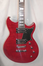 Load image into Gallery viewer, Reverend Sensei RA FM Red Flame Maple electric guitar used
