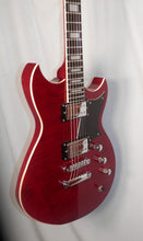 Load image into Gallery viewer, Reverend Sensei RA FM Red Flame Maple electric guitar used
