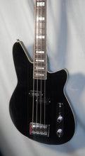 Load image into Gallery viewer, Reverend Sentinel RW Midnight Black 30&quot; Scale electric bass with hardshell case new
