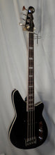 Load image into Gallery viewer, Reverend Sentinel RW Midnight Black 30&quot; Scale electric bass with hardshell case new
