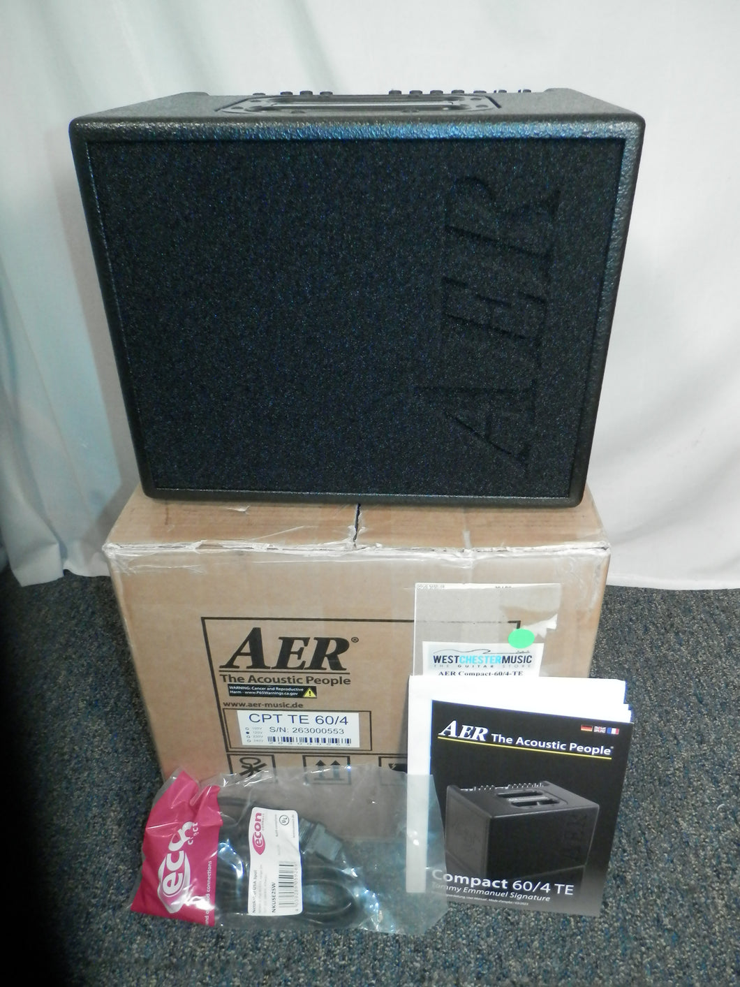 AER COMPACT-60/4-TE 60W Tommy Emmanuel Signature Acoustic Guitar Amp *Open Box*