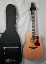 Load image into Gallery viewer, Norman ST40 CW Natural HG Element Cutaway Acoustic Electric w gig bag used SF/B-stock
