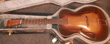 Load image into Gallery viewer, Martin C-1 Sunburst F-Hole Archtop Acoustic Guitar vintage with TKL case
