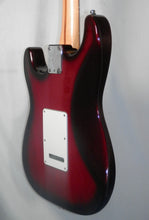 Load image into Gallery viewer, Fender USA Strat Plus Deluxe Crimson Frost Stratocaster with SKB case 1989
