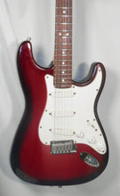 Load image into Gallery viewer, Fender USA Strat Plus Deluxe Crimson Frost Stratocaster with SKB case 1989
