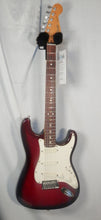 Load image into Gallery viewer, Fender USA Strat Plus Deluxe Crimson Frost Stratocaster with SKB case 1989
