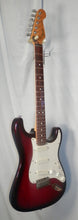 Load image into Gallery viewer, Fender USA Strat Plus Deluxe Crimson Frost Stratocaster with SKB case 1989
