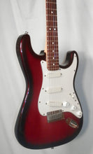 Load image into Gallery viewer, Fender USA Strat Plus Deluxe Crimson Frost Stratocaster with SKB case 1989
