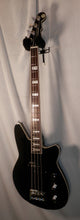 Load image into Gallery viewer, Reverend Sentinel RW Midnight Black 30&quot; Scale electric bass with soft case new
