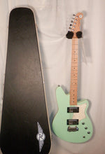 Load image into Gallery viewer, Reverend Descent W Oceanside Green Baritone Guitar with hard case
