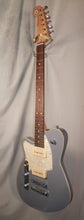 Load image into Gallery viewer, Reverend Charger 290 Periwinkle Rosewood Left-Handed Electric Guitar with hard case
