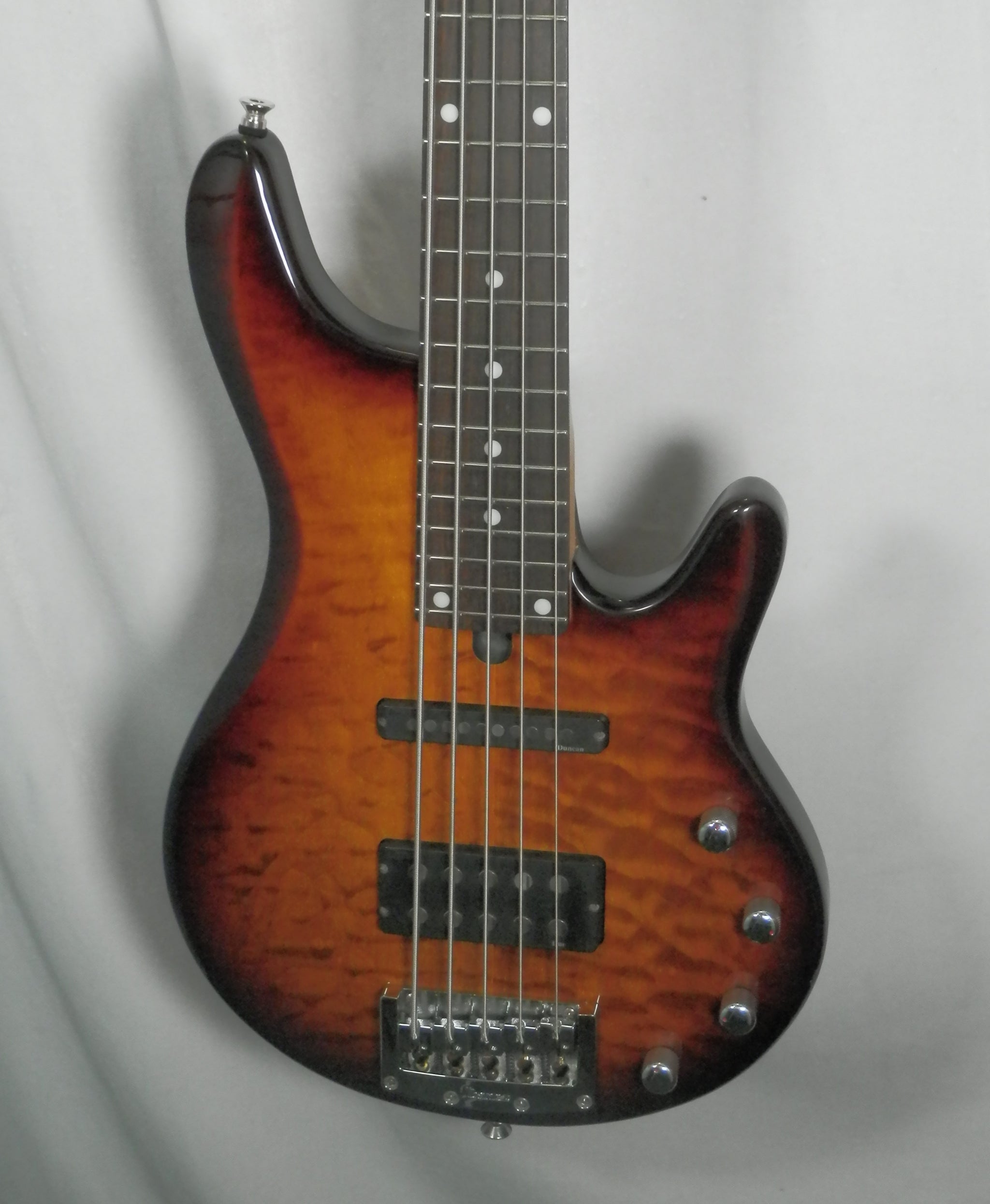 Ibanez Road Gear RDGR Sunburst Quilt Top 5-string electric bass used – Al  Bien's West Chester Music Store