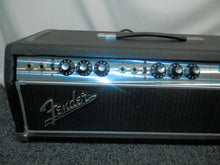 Load image into Gallery viewer, Fender Bassman Amp Silverface tube amplifier head used vintage 1968
