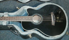 Load image into Gallery viewer, Ibanez AEB10BE-BK-14-02 Black Acoustic Electric Bass with case used
