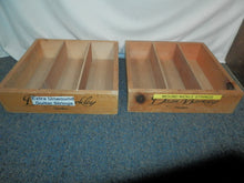 Load image into Gallery viewer, Dean Markley Wooden Boxes for Guitar String Retail Display used Pair of 2 boxes
