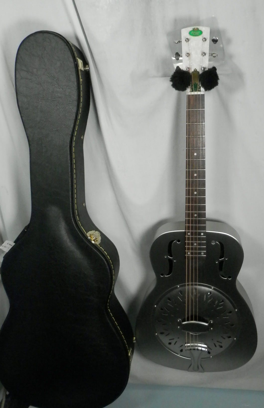 Regal RC-1 Duolian Dobro Resonator Acoustic Guitar Polychrome with case new