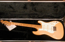 Load image into Gallery viewer, Fender Made in U.S.A. Bullet S-3 Maple Fretboard Butterscotch electric guitar with case used vintage 1981
