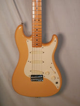 Load image into Gallery viewer, Fender Made in U.S.A. Bullet S-3 Maple Fretboard Butterscotch electric guitar with case used vintage 1981
