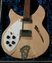 Load image into Gallery viewer, Rickenbacker 330 Lefty Mapleglo Semi-hollow electric guitar with case used Left-Handed Ric 6-string
