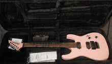 Load image into Gallery viewer, Jackson American Virtuoso Floyd Rose Shell Pink 24-fret electric guitar with case used
