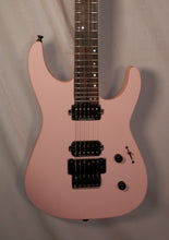 Load image into Gallery viewer, Jackson American Virtuoso Floyd Rose Shell Pink 24-fret electric guitar with case used
